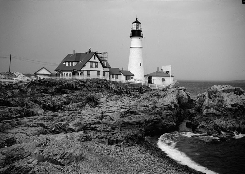 Portland Head Light in 1933