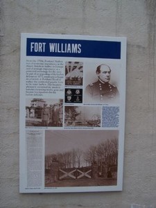 Fort Williams Marker