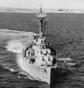 1952 Photo of the USS Joseph P. Kennedy Jr
(Courtesy of NavyHistory.org) 