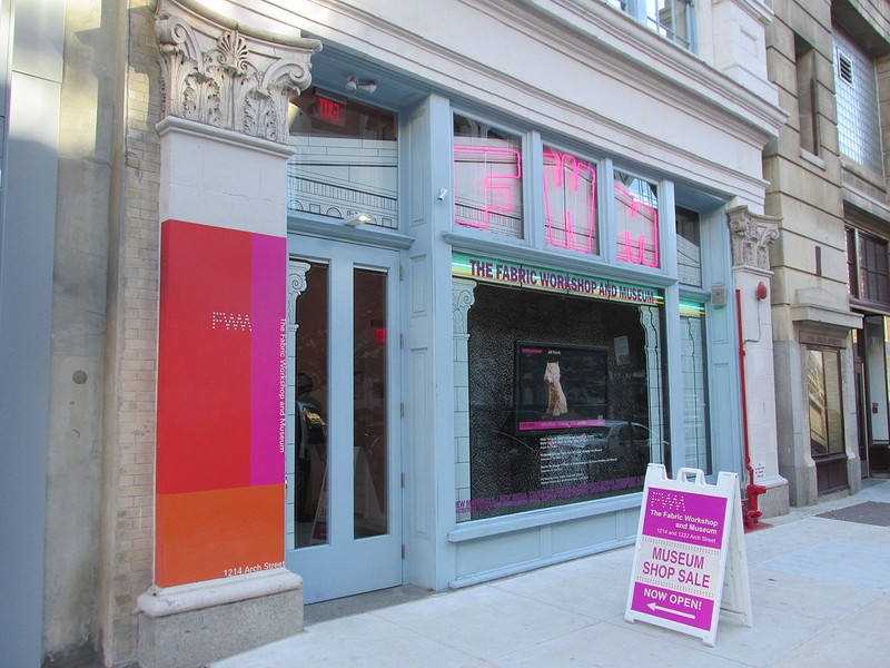 A view of the Fabric Workshop and Museum.