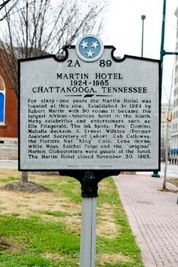 Martin Hotel marker