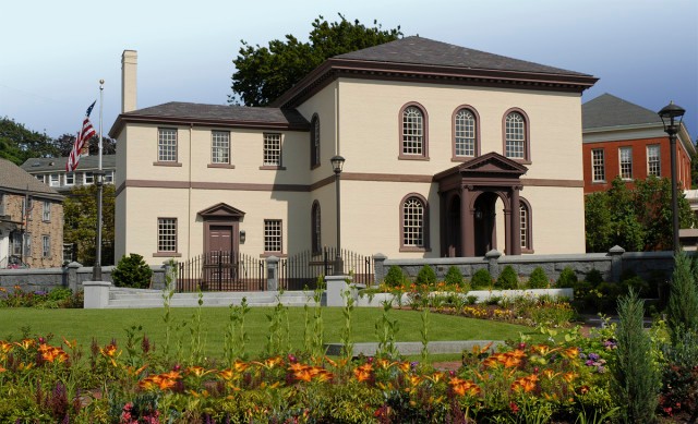 The Touro Synagogue was built in 1763.