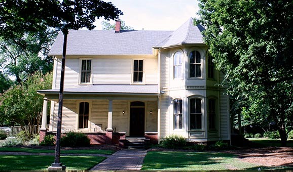 The Walton-Young House was built in 1880 and is today owned and operated by the University of Mississippi Museum