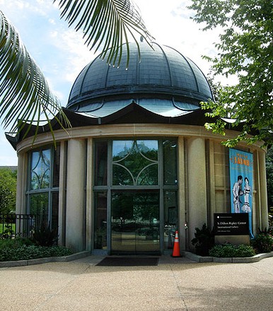 A view of the S. Dillon Ripley Center, which houses the Discovery Theater.