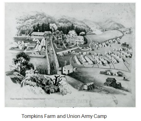 Tompkins Farm and Union Army Camp