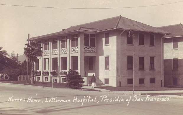 Nurse's home at Letterman Hospital. date unknown