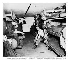 Company D in new bunker/barracks