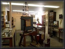 Interior of museum