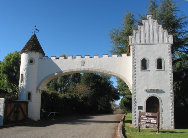 Entrance to Hans Christian Anderson Park