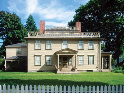 Constructed in 1770, this New England style Georgian mansion was home to Colonel uincy and his influential family. 