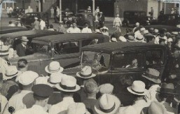 Frank Nash's body is visible in the driver's seat