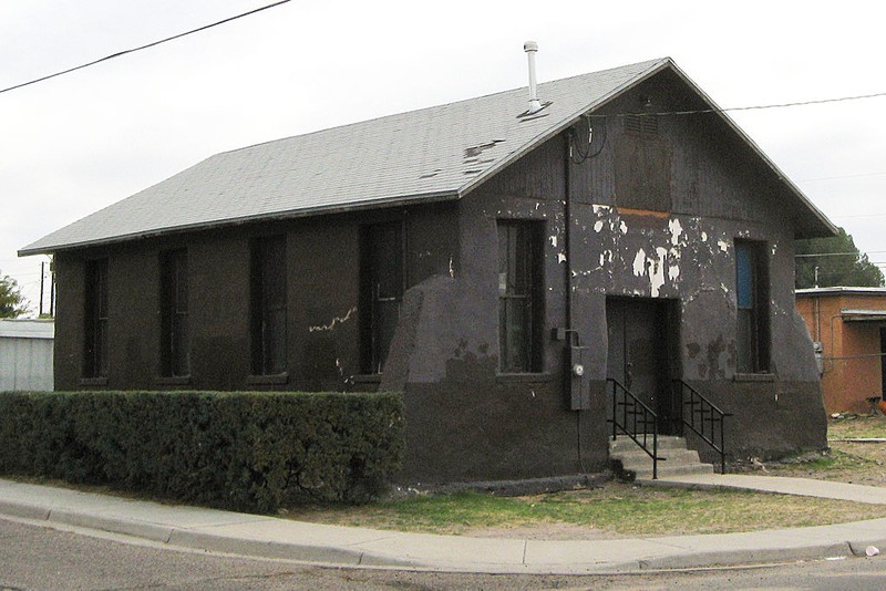 Phillips Chapel before restoration started.