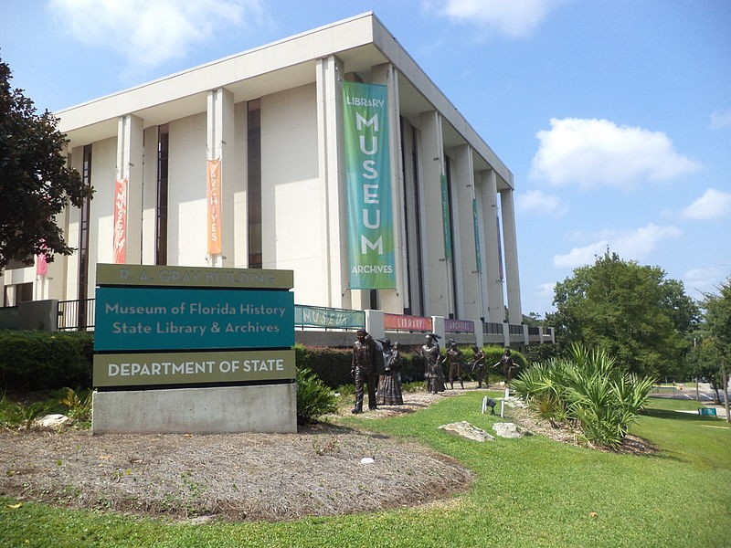 The Museum of Florida History opened in 1977 and houses more than 45,000 artifacts in its collection.