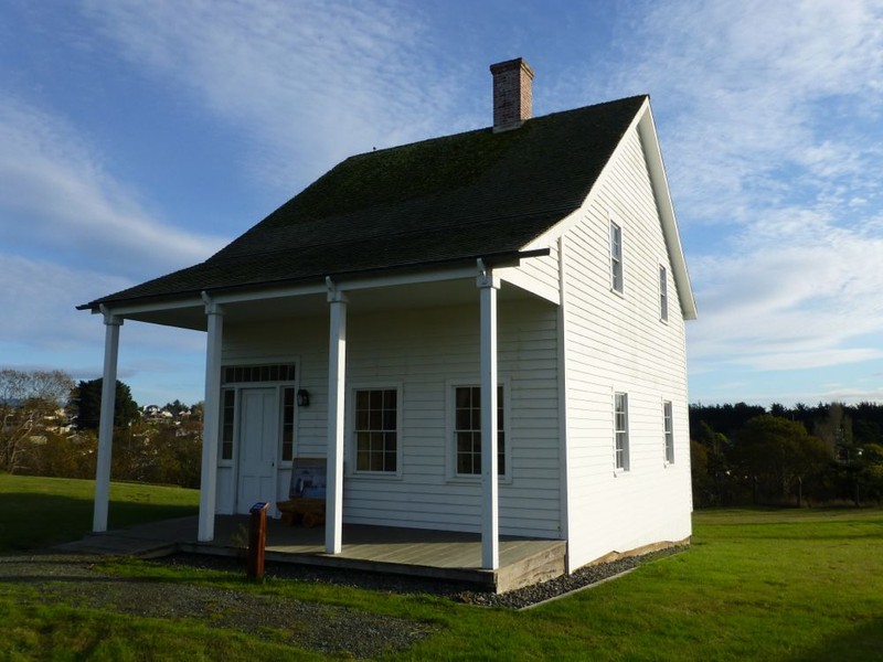 The surgeon's quarters, rebuilt in 1980