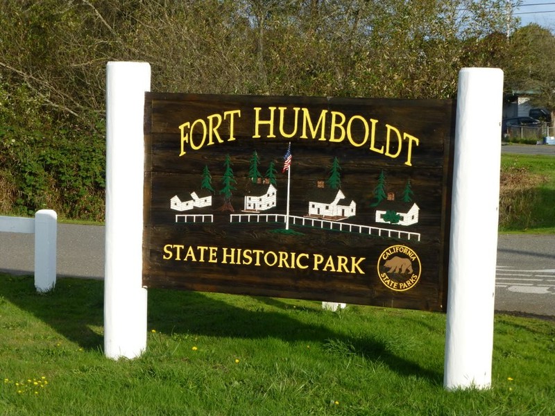 Sign at the entrance of the park