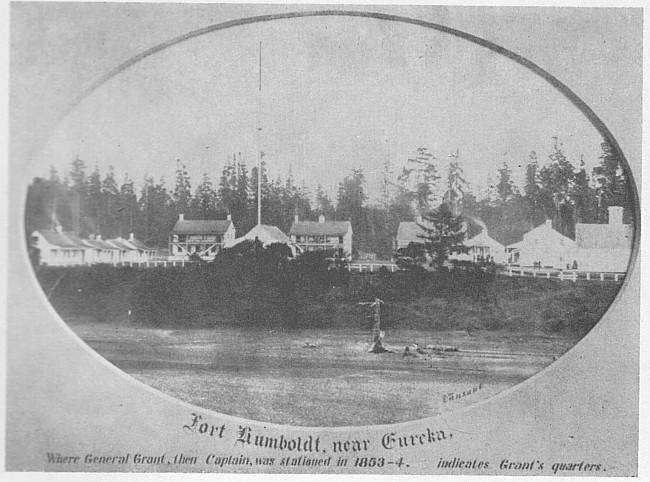 photo of fort taken soon after Civil War