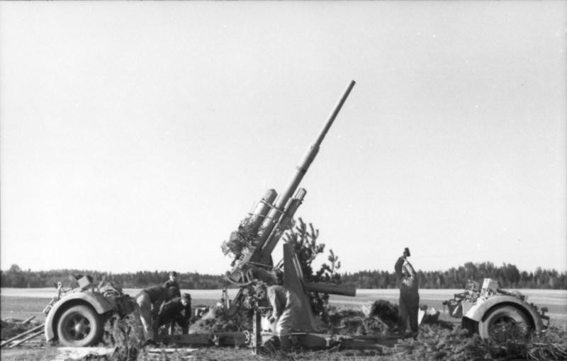 German 88mm anti-aircraft gun