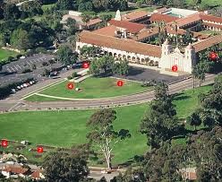 Aerial view of mission