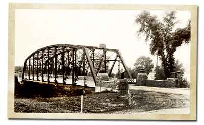 The original bridge was demolished due to safety reasons. The ornamental items from the bridge were saved and added to the current U.S. Grant Memorial Bridge. These items include the beautiful ornamental cannons constructed by a local company.