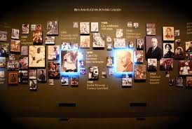 This picture represents the Voices of the City exhibit.  This picture features past influential people and events that have taken place to shape the way the city and the nation operates today.