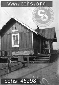 The Oak Hill Depot, circa 1930.