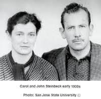 Steinbeck with his wife Carol. circa late 1930s