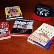 This exhibit tells about the Negro Baseball League.  Back in the early 1900s, African Americans were not allowed to participate in sports with Caucasian Americans.  This was a form of segregation and eventually was changed later in America.