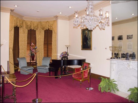 Parlor as it looks today, courtesy of National Park Service (public domain)