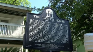 The Taylor House plaque