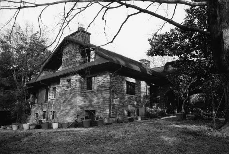 View of the house from the north