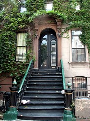 The former home of poet Langston Hughes