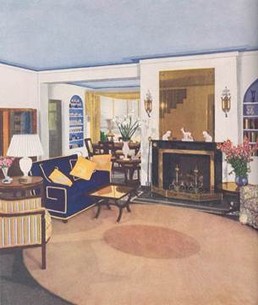 Living Room: sample of interiors sponsored by Good Housekeeping Magazine