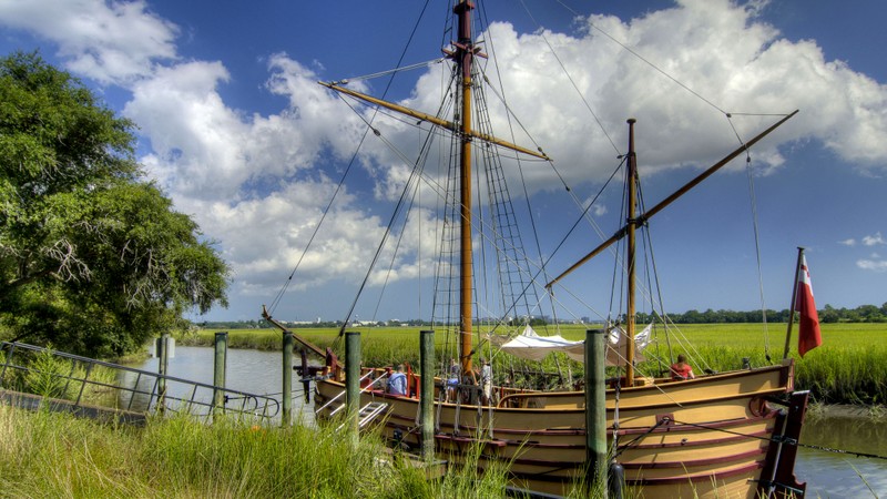 Charles Towne Landing Adventure Ship