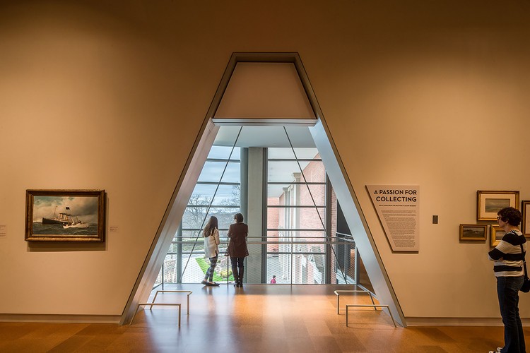 Exhibit space within the museum.