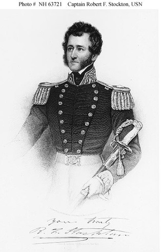 Robert Stockton during Mexican War