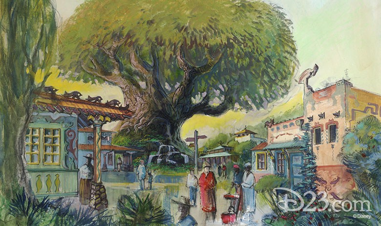 Concept Art for Tree of Life