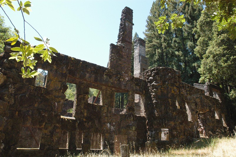 The Wolf House ruins