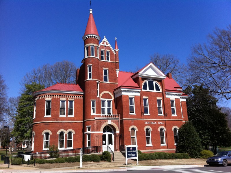 Ventress Hall was built in 1889 and currently houses the University of Mississippi's College of Liberal Arts and Sciences