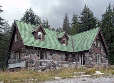 The former Crater Lake Superintendent's Residence, now part of the Science and Learning Center