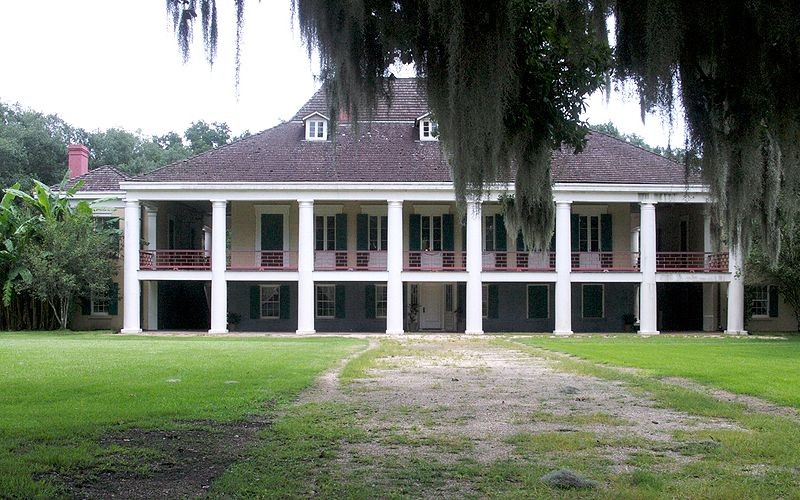 The plantation home was preserved by the River Road Historical Society