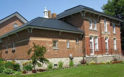 Window, Property, Residential area, Brick