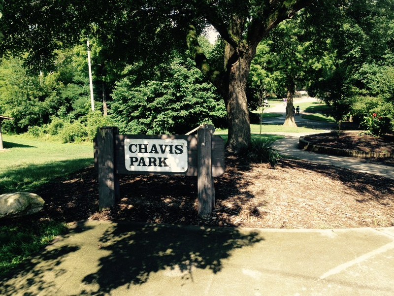 West entry to Chavis Park.