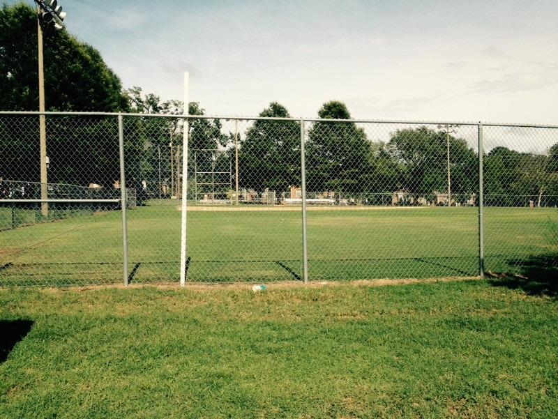 The Chavis Park baseball diamond. 