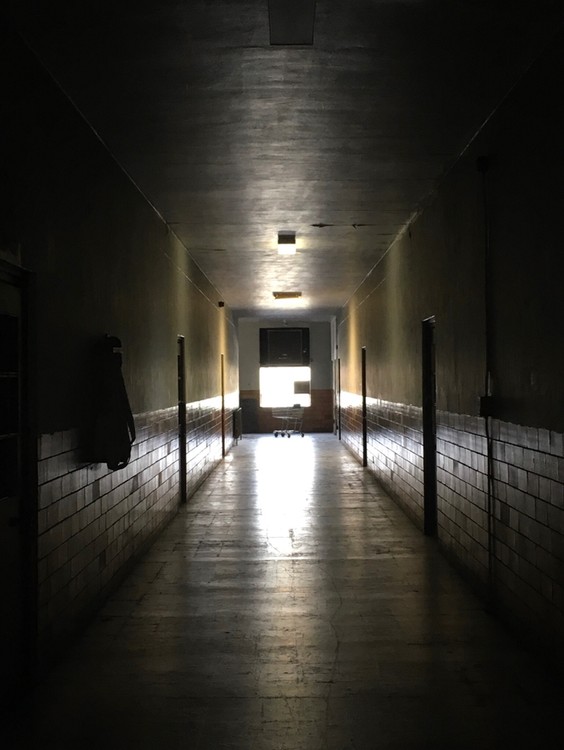 Chesapeake Community Center 2nd Floor Main Hallway