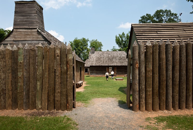 Entrance to the fort