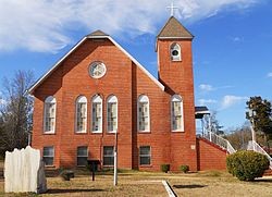 Current Image of the Butler Chapel AME Zion Church.