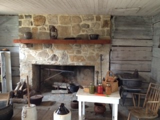 This is the interior of the Plank Kitchen.