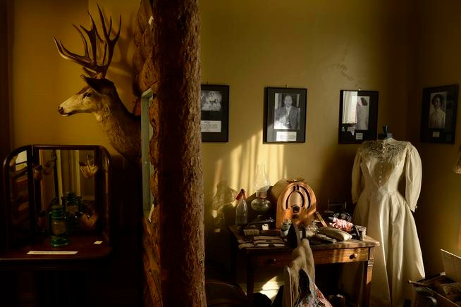 The Homestead room in the Black American West Museum