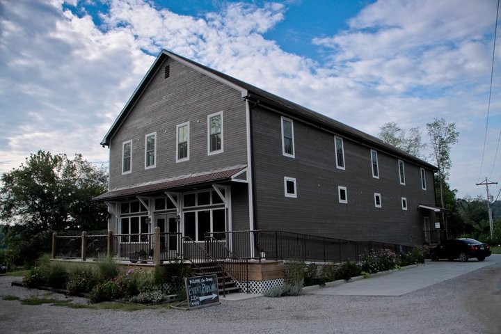 This photo shows the Company Store as it stands now. In 1997 a group of friends purchased the company town in order to restore and preserve it.