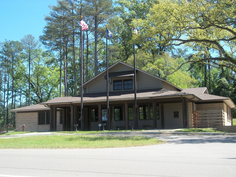 The visitor center
